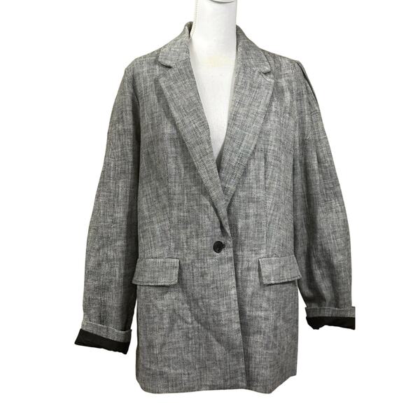 Rachel Comey/Target herringbone blazer, menswear, minimalist, street style - Picture 1 of 8